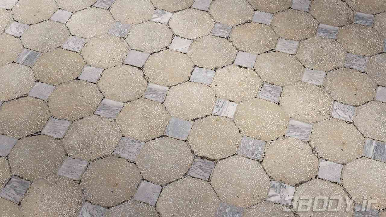 متریال کاشی کف floor tiles عکس 1